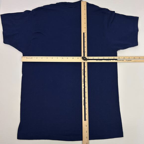 Vintage San Francisco SF Giants 1989 World Series T Shirt Mens S Small Blue 80s - Picture 6 of 6